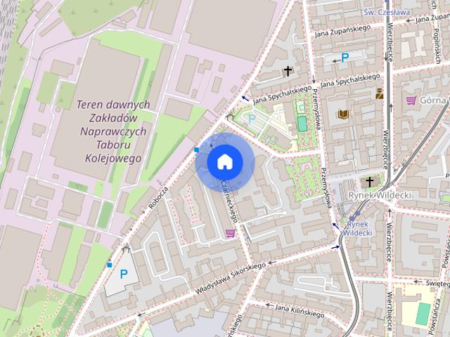 Mieszkanie Poznań Wilda powierzchnia 50 m²