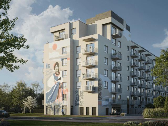 Mieszkanie, Pruszków Centrum, Miry Zimińskiej – Sygietyńskiej 5, Osiedle Mira, A.023