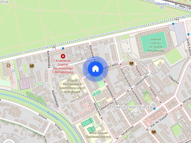 mieszkanie przy samych Błoniach,centrum miasta, wysoki standard