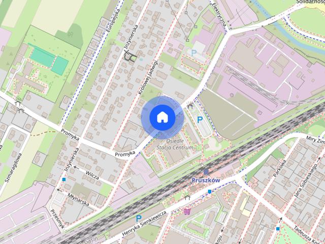 Mieszkanie przy stacji PKP Pruszków