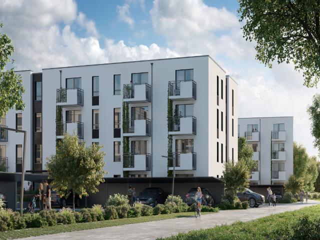 Mieszkanie, Szczecin Prawobrzeże Dąbie, Komfortowa 10, Dąbie Park etap III, 1.02