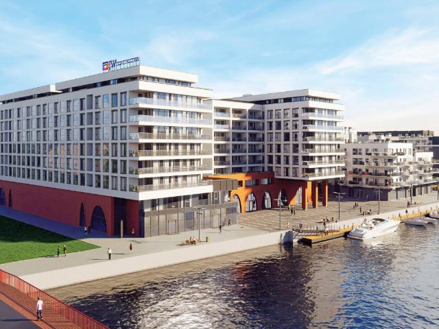 Mieszkanie, Szczecin Śródmieście Łasztownia, Celna 4, Nad Odrą, B.4.06