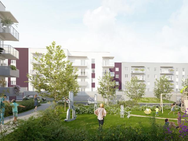 Mieszkanie, Szczecin Zachód Gumieńce, Floriana Krygiera, Cukrownia Apartamenty Etap III, 2/M1