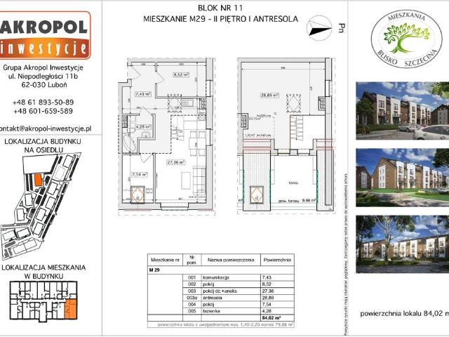 Mieszkanie, Skarbimierzyce, 84.02 m2, 4 pokoje