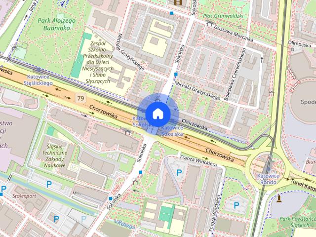 Mieszkanie Sokolska 30 Towers klimatyzacja, internet w cenie