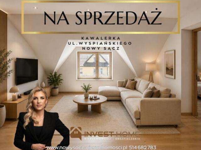 Mieszkanie sprzedam, Nowy Sącz, 25 m2, cena: 150 000 zł
