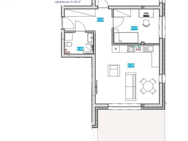 Mieszkanie sprzedam, BIELSKO BIAŁA, OLSZÓWKA DOLNA, Pokoju, 62 m2, cena: 762 600 zł