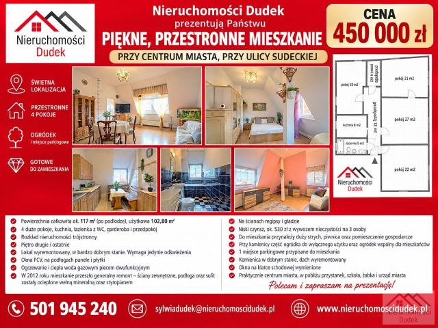 Mieszkanie sprzedam, Jelenia Góra, 117 m2, cena: 450 000 zł