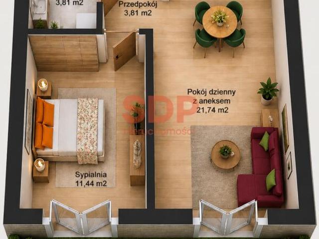 Mieszkanie sprzedam, Wrocław, Psie Pole, Lothara Herbsta, 40 m2, cena: 609 000 zł