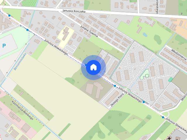 Mieszkanie typu studio Apartamenty Korczaka 25 mkw