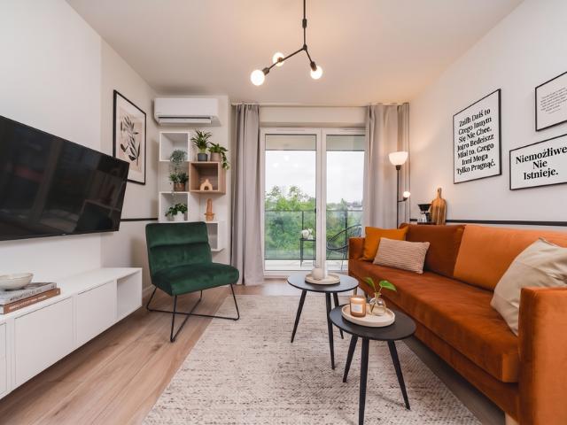 Mieszkanie wynajmę, KRAKÓW, KRAKÓW PODGÓRZE, pl. Bohaterów Getta, 43 m2, cena: 3 900 zł