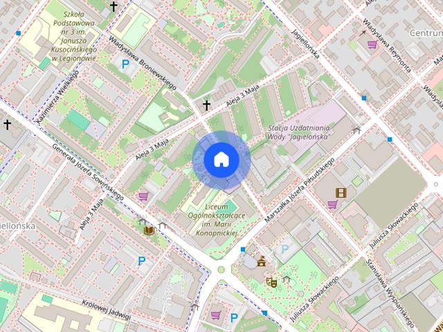 Mieszkanie w centrum 55 m z garażem