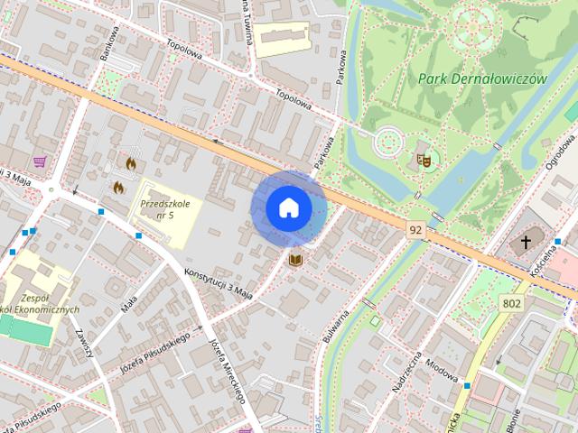 Mieszkanie w centrum z tarasem i ogródkiem na parterze