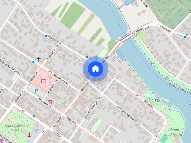 Mieszkanie w centrum Augustowa z parkingiem