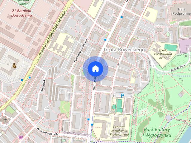 Mieszkanie w apartamentowcu Bulwary Park obok Politechniki, 3 pokoje