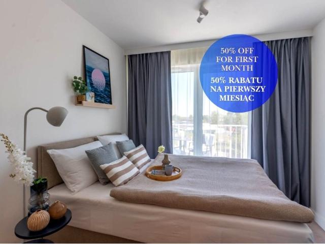 Mieszkanie w apartamentowcu wysoki standard 25 m² nad morzem na wynajem Gdańsk, Śródmieście