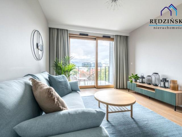 Mieszkanie w apartamentowcu wysoki standard 43,57 m² na wynajem Gdańsk, Oliwa