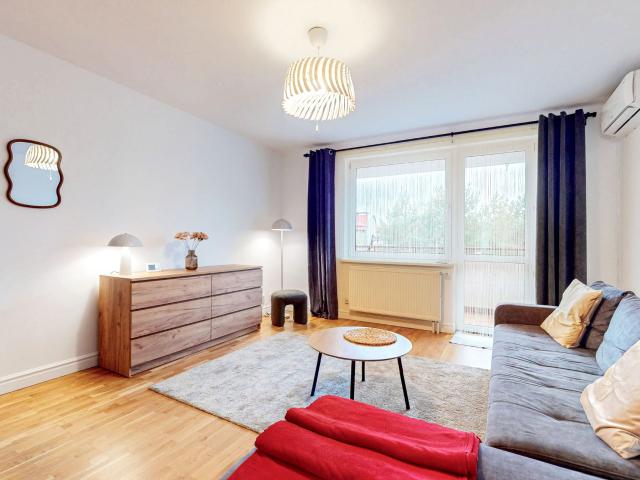 Mieszkanie w bloku mieszkalnym wysoki standard 39,30 m² przy lesie na wynajem Wrocław, Maślice