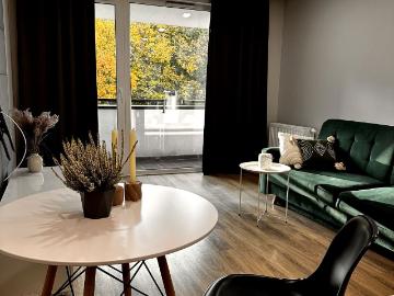 Mieszkanie w bloku mieszkalnym wysoki standard 46 m² na wynajem Katowice, Wełnowiec Józefowiec