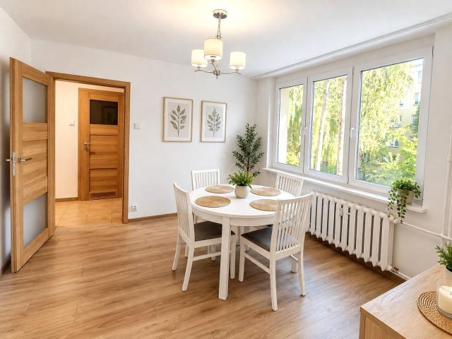 Mieszkanie w bloku mieszkalnym wysoki standard 47 m² na wynajem ul. Kormoranów, Gliwice, Sikornik