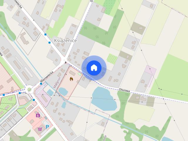 Mieszkanie w Książenicach z ogródkiem