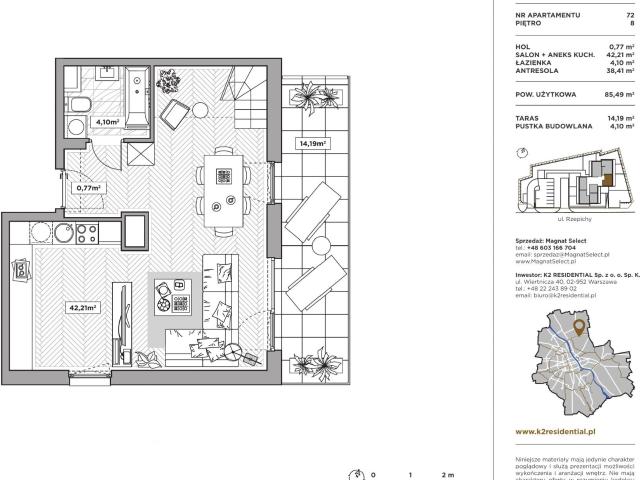 Mieszkanie, Warszawa, Bródno Podgrodzie, 89.59 m², sprzedam mieszkanie