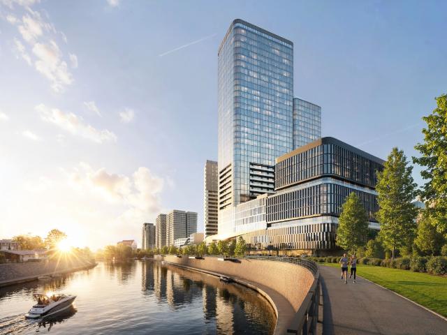Mieszkanie, Wrocław Szczepin, gen. W. Sikorskiego 15, Quorum Tower, 18.21