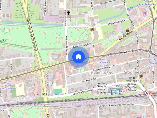 Mieszkanie z antresolą do wynajęcia Zabrze