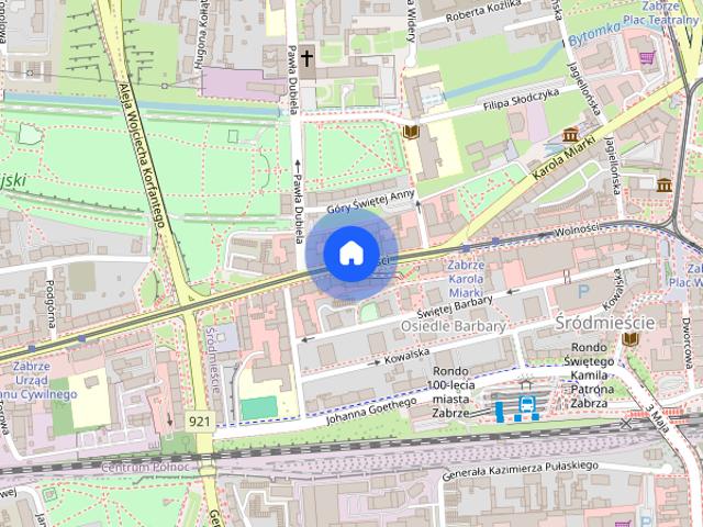 Mieszkanie z antresolą – ul. Wolności 448, Zabrze, bez prowizji