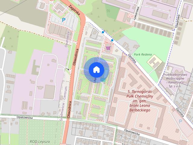 Mieszkanie z balkonem na osiedlu Fazos I piętro, ul. Ułańska