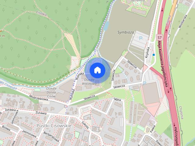 Mieszkanie z ogródkiem, 2 pokoje, Pustki Cisowskie