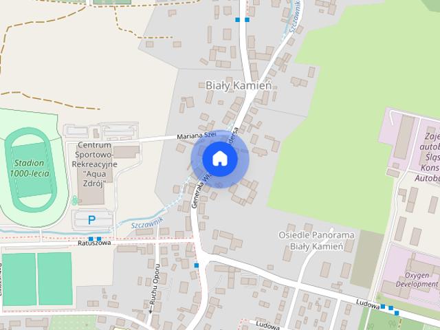 Mieszkanie z ogródkiem/boczna uliczka