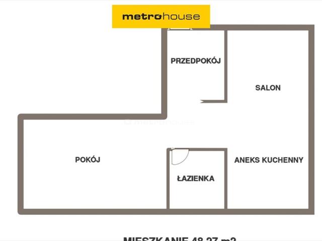 Mieszkanie z potencjałem w Mnichu, 48,27 m², blisko Bielska