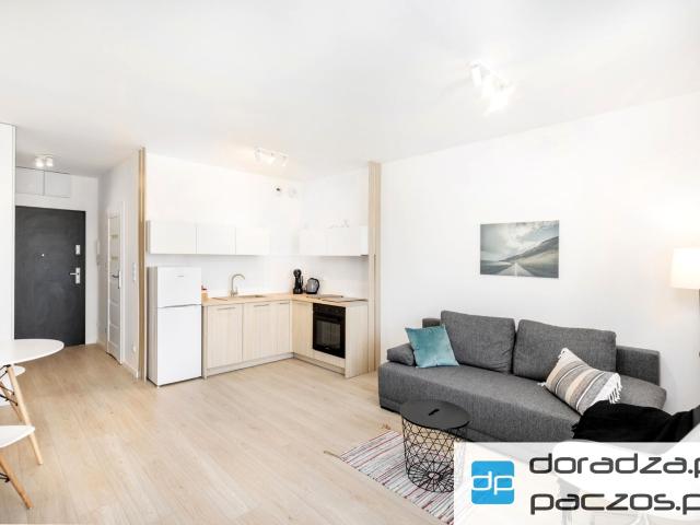 Mieszkanie 28,50 m² z aneksem kuchennym na wynajem ul. Żegiestowska, Wrocław, Gaj