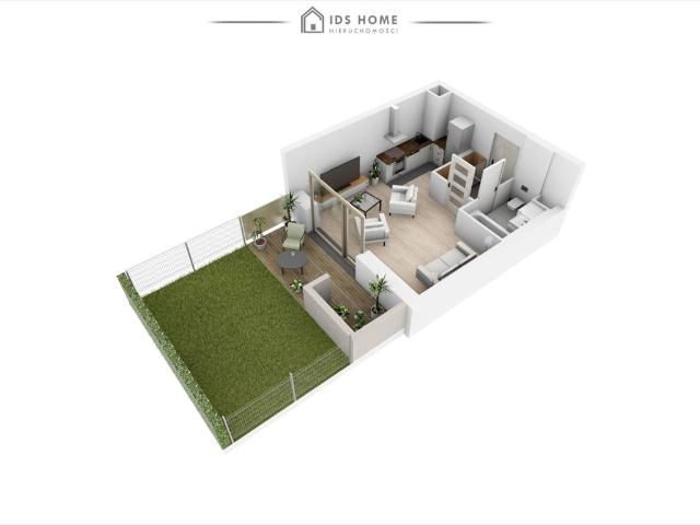 Mieszkanie 29,41 m² z ogródkiem na Ponikwodzie polecam