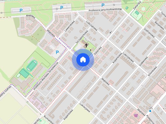 Mieszkanie 2 pok Plewiska, ul. Miętowa 25, Parking