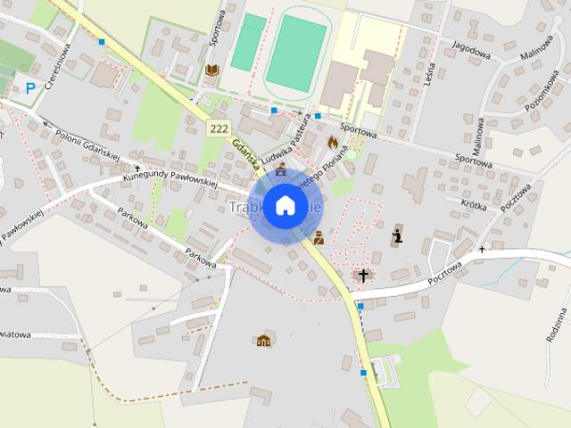 Mieszkanie 2 pokoje, ogródek Trąbki Wielkie