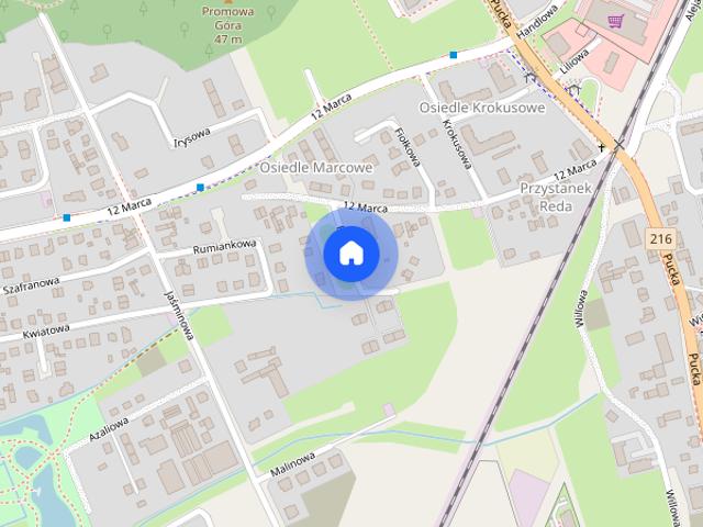 Mieszkanie 2 pokoje ul.Bratkowa Reda