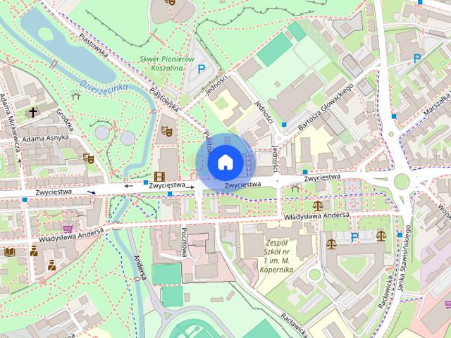 Mieszkanie 2 pokoje 33 m² po remoncie, centrum Koszalina