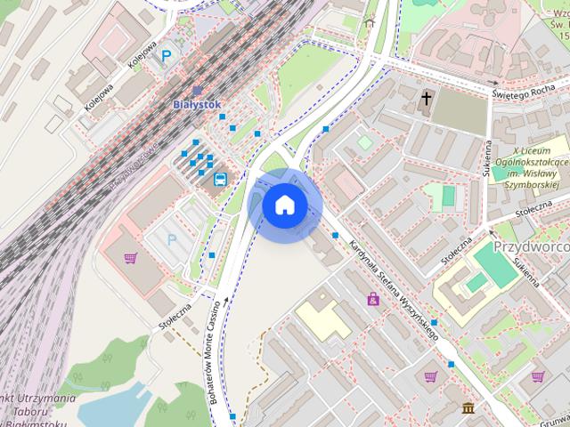 Mieszkanie 2 pokojowe, 39 m2, Białystok, ul. Bohaterów Monte Cassino