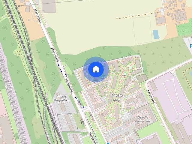 Mieszkanie 2 pokojowe, 44 m2, ul. Marywilska