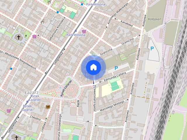 Mieszkanie 2 pokojowe 46 m² | Poznań, Łazarz, ul. Łukaszewicza od 1.01