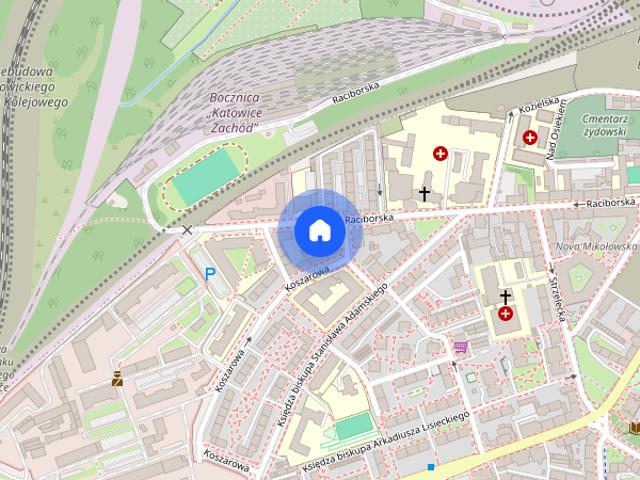 Mieszkanie 2 pokojowe, centrum Katowic, ASP, Uniwersytet Ekonomiczny, ul. Raciborska