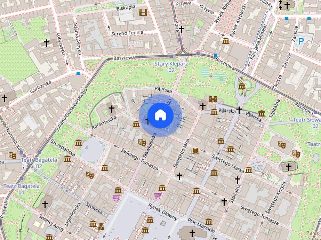 Mieszkanie 2 pokojowe Apartament Zwierzyniecka 24 Angel Plaza