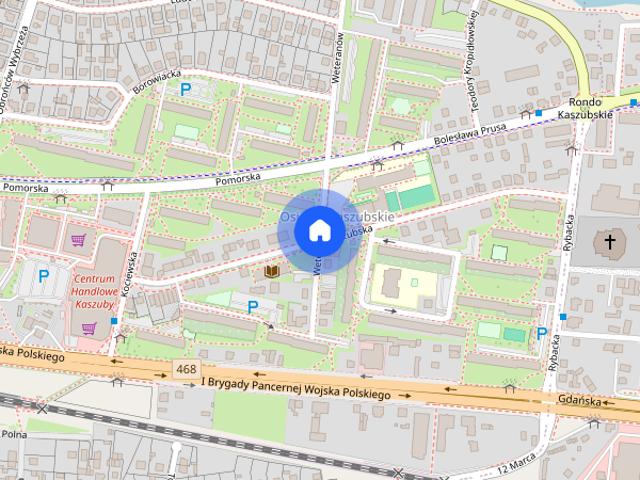 Mieszkanie 2 pokojowe blisko centrum Wejherowa. Wynajem okazjonalny