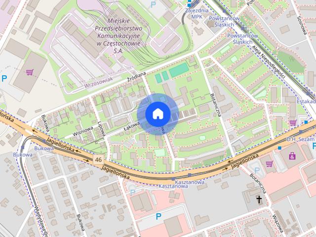 mieszkanie 2 pokojowe do wynajęcia, ul.kasztanowa