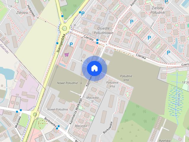 Mieszkanie 2 pokojowe z balkonem w Gdańsku 2500 zł +opłaty