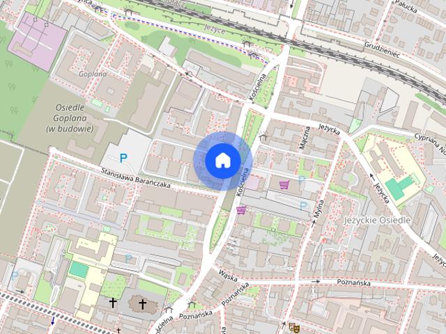 Mieszkanie 2 pokojowe z balkonem i miejscem postojowym Jeżyce