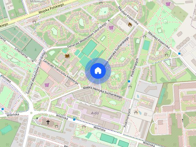 Mieszkanie 2 pokojowe z balkonem na parterze
