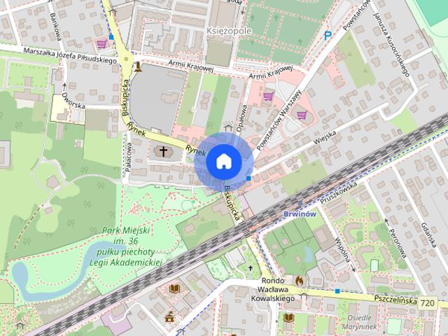 Mieszkanie 2 pokojowe z ogrodkiem w Pruszkowie